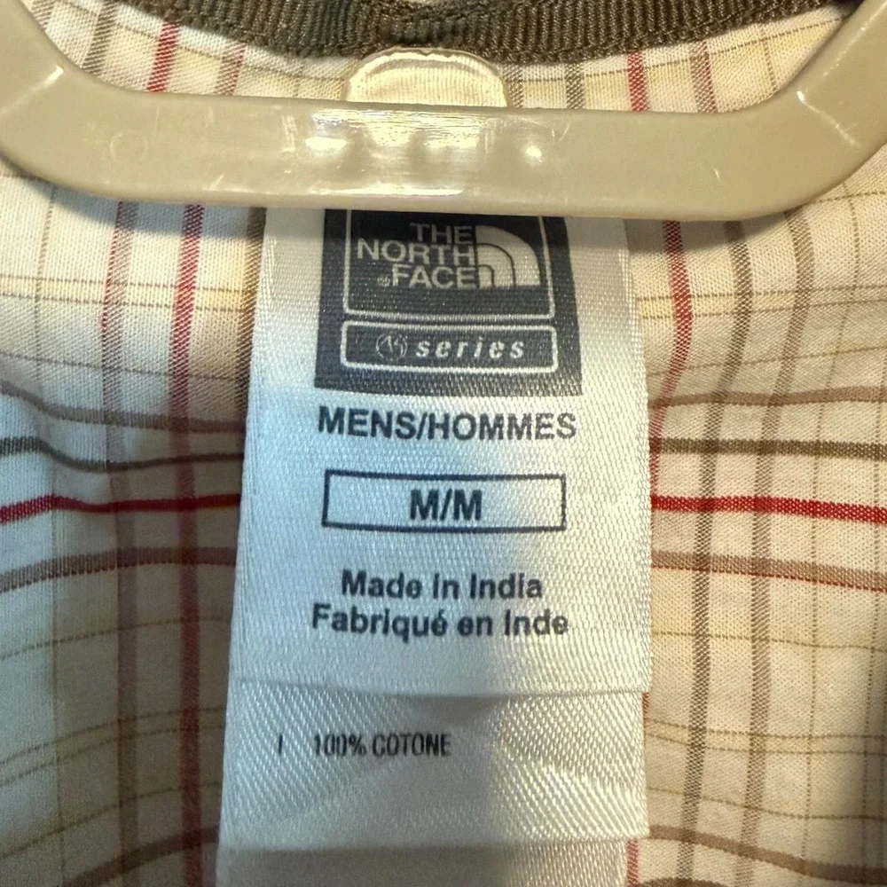 The North Face A5 Series Mens Medium‎ Plaid Short Sleeve Button Down Preppy